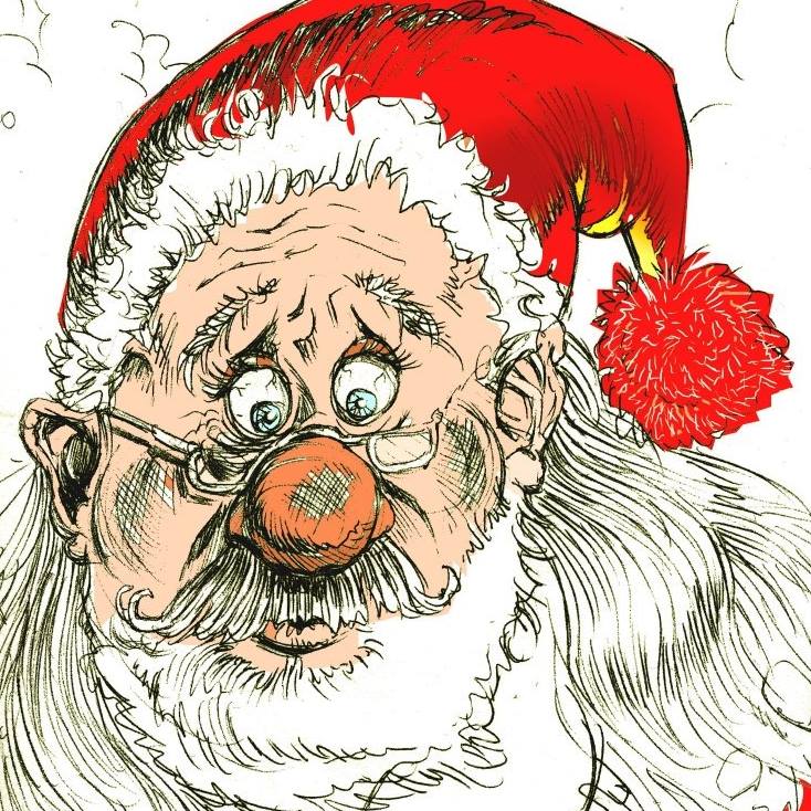 Pere Noel couleur par Pierre Baldacchino
