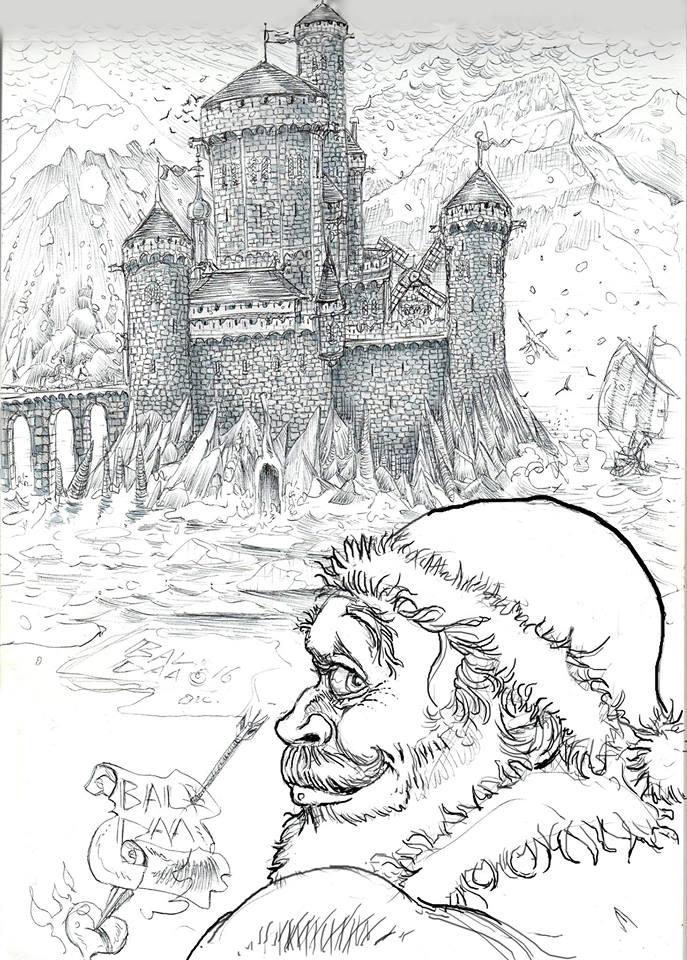 Père Noël par Pierre balda